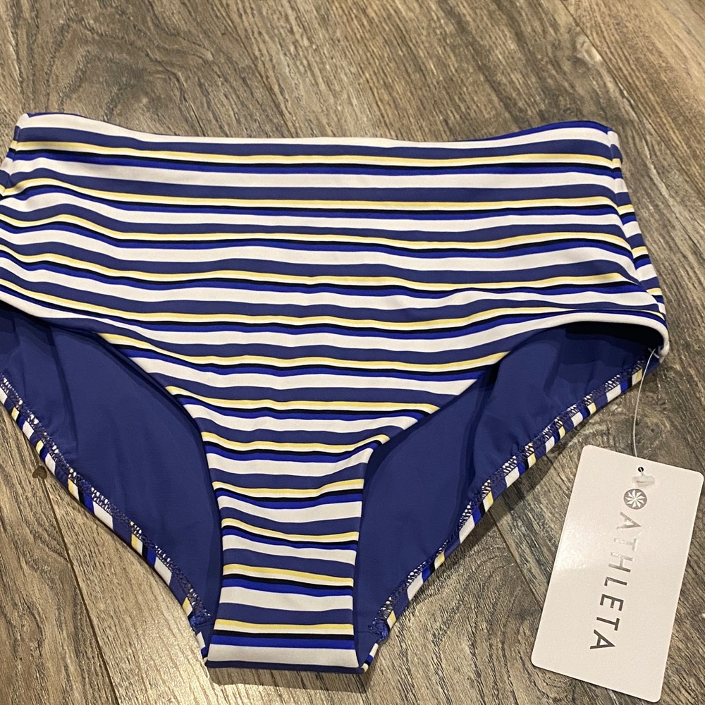 Athleta swimsuit bottom medium new